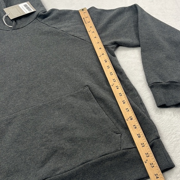 NWT Everlane Organic Cotton Gray Track Hoodie Unisex , XS, S, M - Picture 14 of 16